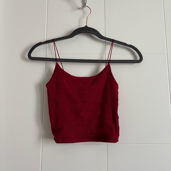 Garage Tops - 3/$25 Garage Red Women's cropped tank top